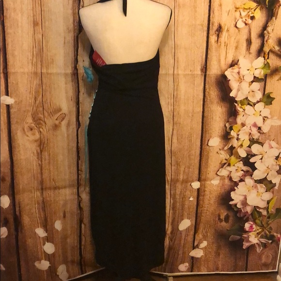 Slip on Halter Dress with Turquoise NWT - Picture 5 of 5